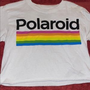 Polaroid Crop Top